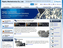 Tablet Screenshot of en.rigaku-mechatronics.com